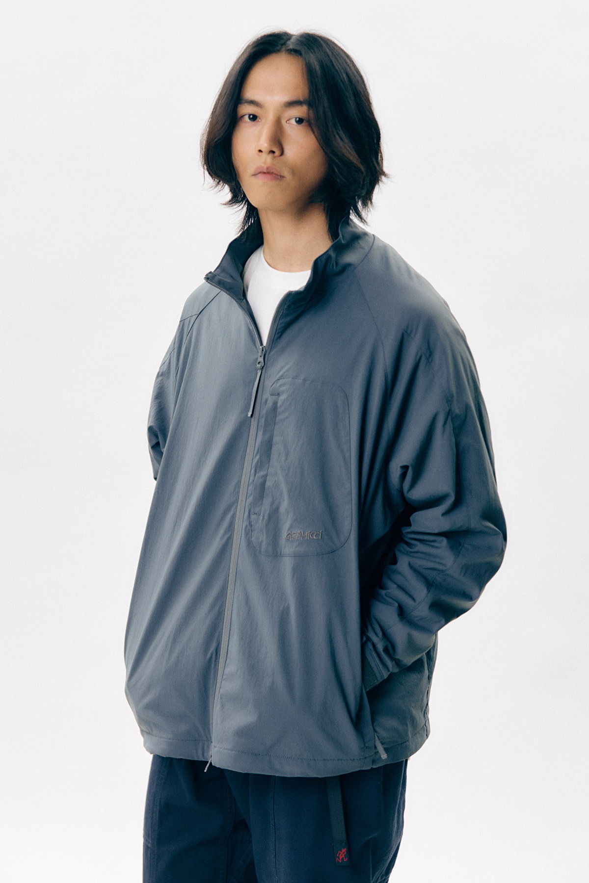 그라미치 소프트쉘 EQT 재킷 테크 블루